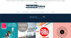 Desktop Screenshot of destination-salons.com